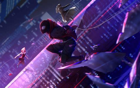 spider-verse wallpaper|Awesome Spider Verse Desktop Wallpapers